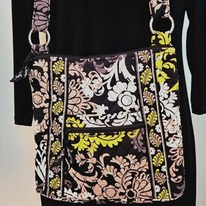 Vera Bradley Floral Crossbody Bag.